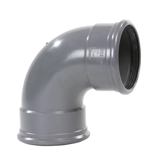 PVC BOCHT ø110 87° M/M