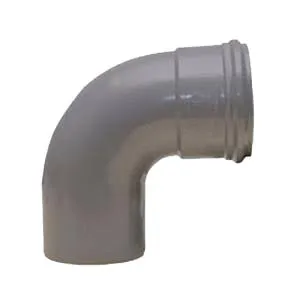 PVC BOCHT ø125 87° M/S