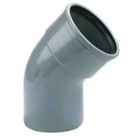 PVC BOCHT ø200 15° M/S