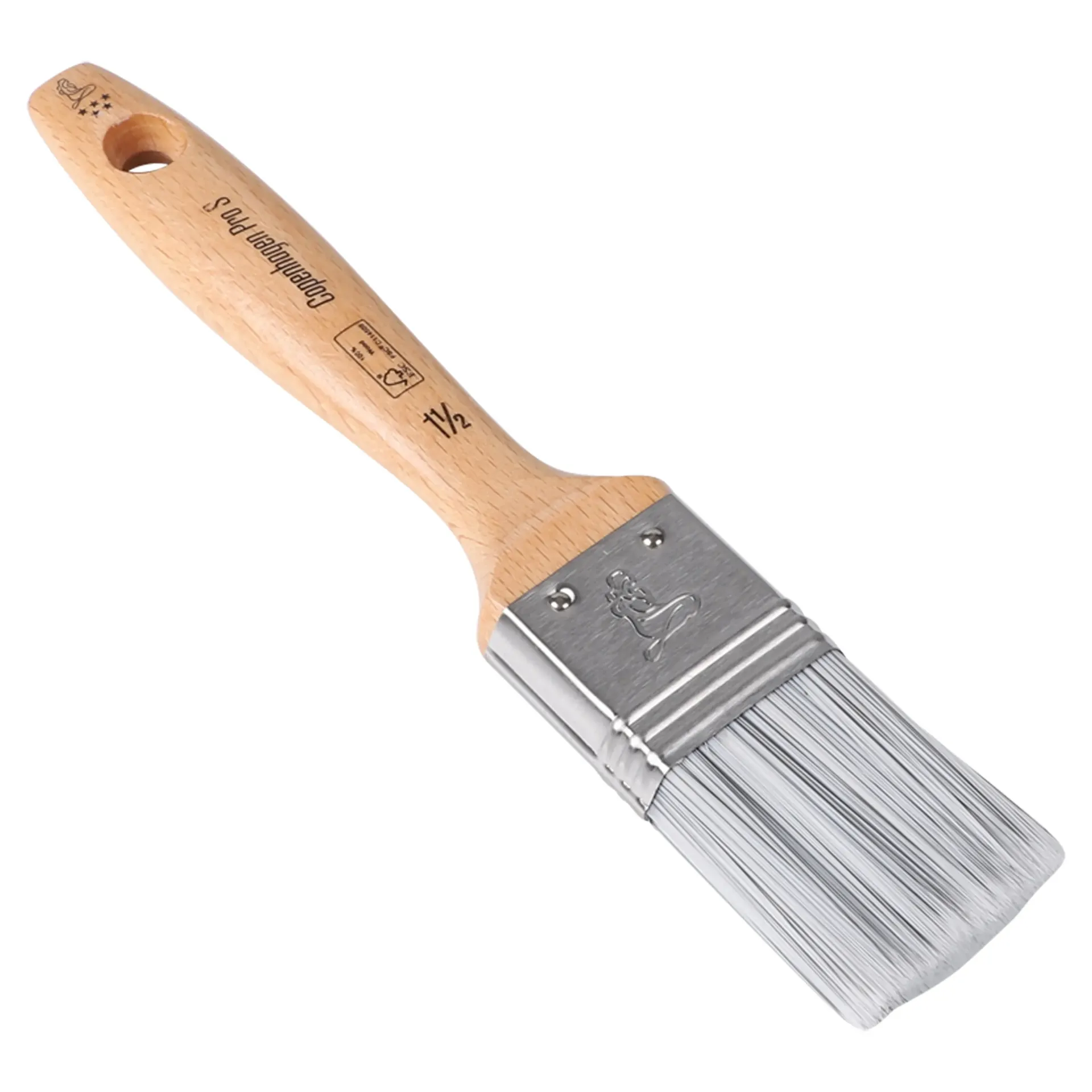[SSHI23.201.15] COPENAGEN PRO PLATTE KWAST HOUT SYNTH. 1.5"